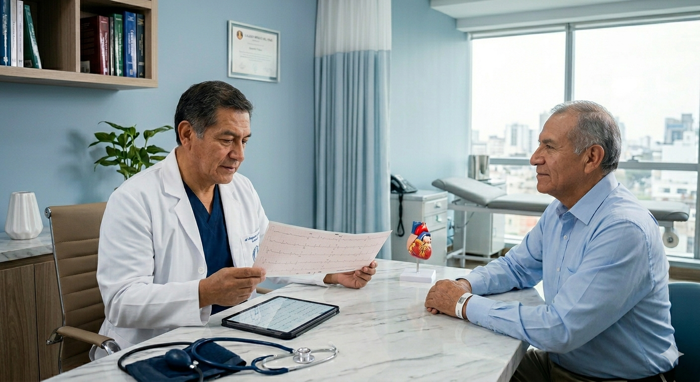 consulta cardiológica evaluación cardiovascular Lima